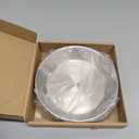 Stainless Steel Cat Bowls,Whisker Friendly Shallow Cat Dishes for Food and Water,Non-Slip Silicone Bottom,Heavy Duty,Replacement Kitten Metal Plate for Elevated Stands, 2 Pack