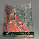 Carpenter Square 12 Inch &7 Inch,Aluminum Rafter Square Carpenter for Woodworking,Sturdy Angle Drawing Measuring Ruler,Layout Tool Alloy Triangle Ruler Protractor for Carpentry,Red