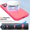 TAURI for iPhone 16 Pro Case, Upgrade Full Camera Protection, Camera Control, Compatible with Magsafe, Minimalist Slimmer Magnetic Phone Case for iPhone 16 Pro, Hot Pink