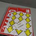 6 Pcs Yard Sale Signs with Stakes, 2-Pack Large Yard Sale Signs 17" x 12" and 4-Pack Arrow Sale Signs 17" x 6", Double-Sided Waterproof Yard Signs for Yard Sale Kit and Supplies