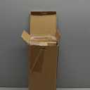 WOPITUES Wood Floating Shelves Set of 6, Shelves for Wall Decor, Farmhouse Shelf for Bedroom, Bathroom Storage Shelves, Book Shelves for Living Room - Rustic Brown