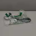 Raindrip A161CPUB Adjustable Flow Bubbler Assembly, Full-Circle Pattern, Fan Spray, 1/4 in. Clamp N Pierce Inlet, Riser, 13 in. Stake, Black, Pack of 1