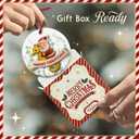 2 x KILYHOME Seahorse Christmas Ornament 2025 - Cute Beach Themed Animal Home Decoration, Funny Santa Ornament - Sea Horse Decor for Xmas Tree Hanging, Ideas for Seahorses Lovers