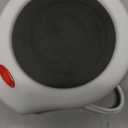 Home&Office Desktop Electric Mug Warmer-Coffee/Tea/Cocoa/Soup-Scented Candles Gift for Winter 1pcs(White and Black (CFW001-White)