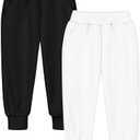 Guicizi Boys Sweatpants Jogger Pants Soft Kids Sweat Athletic Pants with Pockets Drawstring Boys Workout Clothes Size 10,12