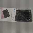 Backlit Bluetooth Keyboard Small Portable Wireless Keyboard Rechargeable Illuminated for Android Samsung Tablet Cell Phone Smartphone iPad A16 11th 10th Generation iPad Pro Air Mini iPhone (Black)