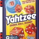 Hasbro Gaming Yahtzee Dice Game | with Collapsible Cup & Storage Case | Fun Family Games for Kids, Teens, Adults | 30 Mins. | 2 or More Players | Ages 8+