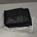 UIRWAY Fire Pit Cover 44 Inch Round, Waterproof Outdoor Fire Pit Cover, 600D Heavy Duty Oxford Fabric Firepit Cover with PVC Coating, Strong Tear & Windproof Patio Fire Pit Table Cover, Black