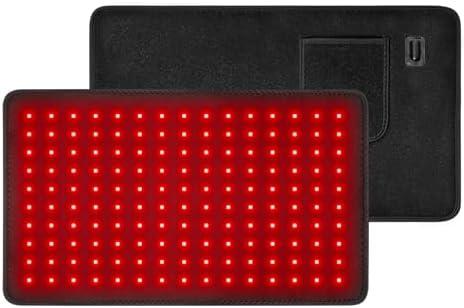 Red Light Therapy for Body, 660nm 850nm 20" LED Large Infrared Red Light Therapy Pad Belt Wrap for Neck Shoulder Back Knee Muscle Pain Relief