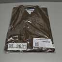 Amazon Essentials Mens Slim-Fit Long-Sleeve Two-Pocket Utility Shirt (Large Tall, Dark Olive)