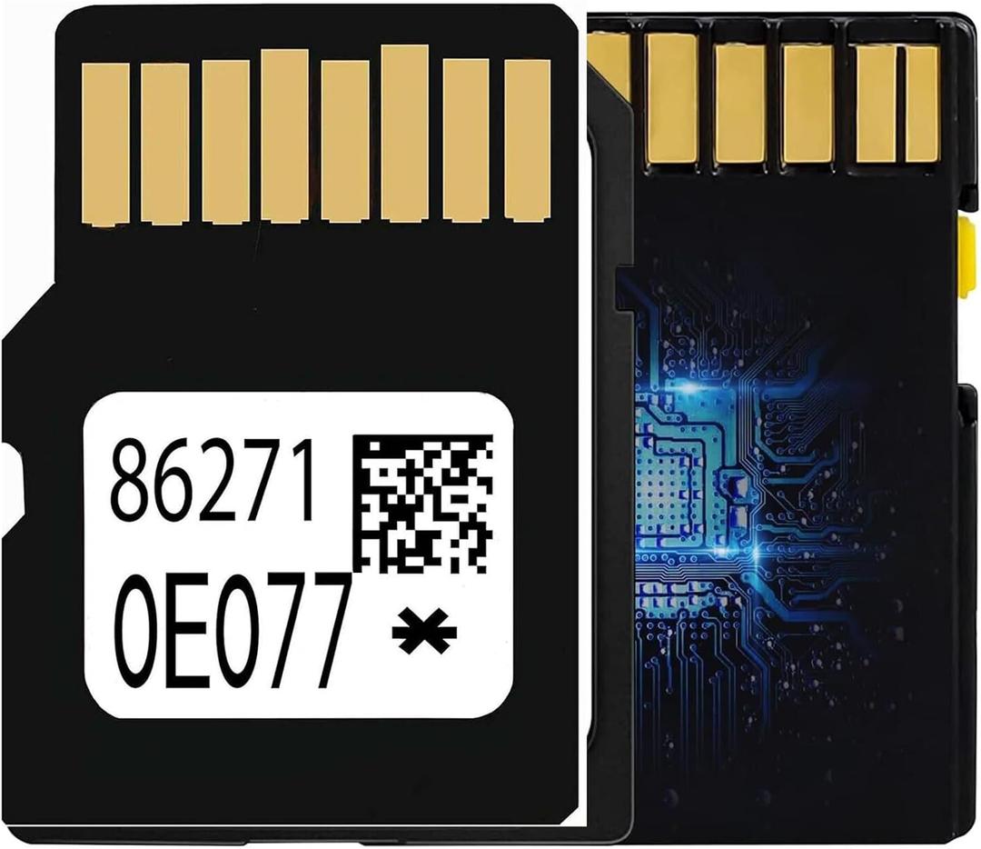 2025 Navigation SD Card 86271-0E077, for Rav4 Corolla Avalon Camry Tacoma, Latest Update USA/CAN GPS Map