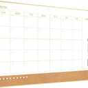 Dry Erase Calendar Whiteboard Cork Board Combo
