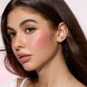 SHEGLAM Glass Glow Blush Stick Cream for Cheek and Lip, Waterproof Hydrating Tinted Solid Moisturizer Blendable Natural Grow Nude Face Blush Makeup-Stunner