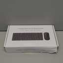 Foldable Keyboard and Mouse, Folding Wireless Keyboard Mouse Combo with Portable Case, Rechargeable 2.4G Wireless+Bluetooth Multi-Device Combo for Windows, iOS, Android, macOS PC/Laptop/Tablet