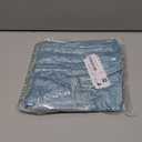 decorUhome Spring Chenille Soft Throw Pillow Covers 18x18 Set of 2, Farmhouse Velvet Neutral Decorative Pillow Covers with Stitched Edge for Couch Sofa Bed Home Decor, Teal