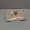 KOUFALL Brown Bathroom Curtains for Window 24 Inch Length Rod Pocket Small Curtains for Kitchen Chocolate Coffee Brown