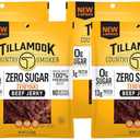 Tillamook Country Smoker Zero Sugar Keto Friendly Beef Jerky, Teriyaki, 2.2 Ounce (Pack of 4)