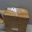 Landical 4 Pcs Marine Dock Piling Cap Protective Dock Post Caps Boat Pylon Edge Dock Pole Caps, Flat Top Design (8 x 8 x 1.77 Inch, Black)