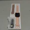 Smart Watch for Women, Answer/Make Calls, Alexa Built-in, 1.85" Touch Screen Fitness Tracker for Android & iPhone, Heart Rate/Sleep/SpO2 Monitor Smartwatch, IP68 Waterproof 100+ Sport Modes, 2 Bands (Rose Gold)