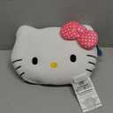 Northwest Hello Kitty Polka Dot Pretty Small Cloud Pillow 12 Inch  Kawaii Plush Stuffed Toy for Kids, Adults, Bedroom & Playroom Decor, Great Gift Idea