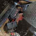 MZK 30V 18" Cordless Lawn Mower, Walk-Behind Lawn Mower with Grass Bag