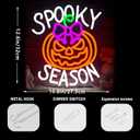 Halloween Neon Sign Pumpkin Neon Sign Dimmable Halloween Led Sign Halloween Neon Light for Wall Decor Pumpkin Neon Light Up Sign for Bedroom Game Room Man Cave Halloween Decor