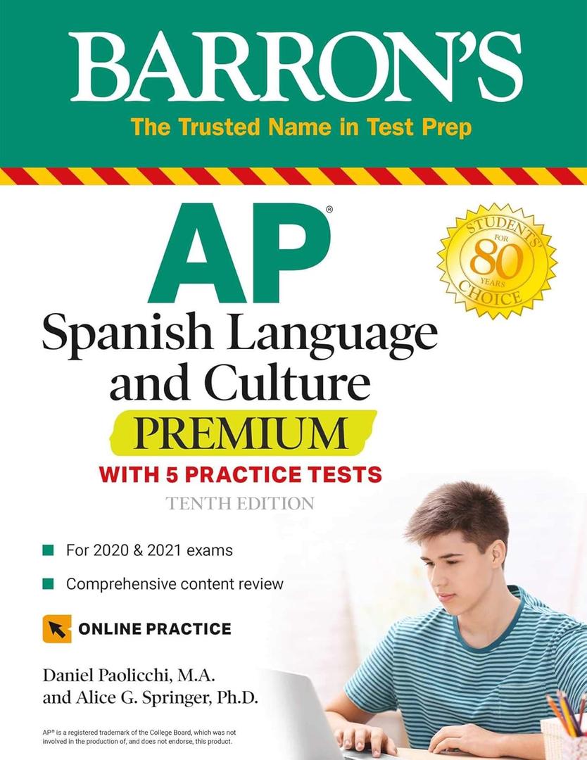 AP Spanish Language and Culture Premium: With 5 Practice Tests (Barron's Test Prep) AP Spanish Language and Culture Premium: With 5 Practice Tests (Barron's Test Prep)