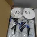 20 Pcs Accessories kit for Ecovacs Deebot X11 OmniCyclone, 2 Main Brush 4 Roller Mop 4 Sponge Filter 6 Side Brush 2 HEPA Filter 2 Clean Tool