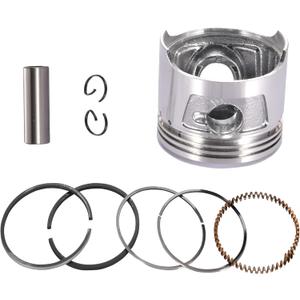 GOOFIT 47mm 4 Stroke Piston Ring Kit for 70cc Horizontal Engine ATV Scooter
