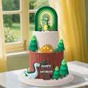 2 x Dinosaur Cake Topper Dinosaur Theme Party Supplies