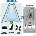 Heavy Duty Swing Stand, 330LBS Metal Swing Frame for Kids & Adults, X-Frame Sturdy Support for Backyard Indoor Outdoor, Anti-Rust Weather Resistant (Swing Not Included)