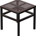 Plant Stand - Indoor/Outdoor Extra-Sturdy Aluminum Plant Stand Ideal for Patios, Gardens, Living Room Decoration,Brown