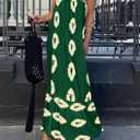 PRETTYGARDEN Women's 2026 Summer One Shoulder Maxi Dress Printed Flowy Boho Long Sundresses Spring Beach Vacation Clothes (M)