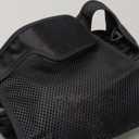 TOPDesign Universal Baby Stroller Organizer, Stroller Caddy with Detachable Mesh Bag & Heightened Insulated Cup Holders & Non-Slip Secure Hooks Accessories, Fits Most Strollers (Black)
