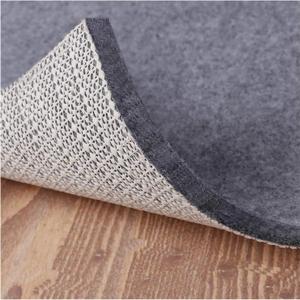 Non Slip Rug Pad Grippers - 10x14 Ft, 1/4" Thick, Felt + Rubber Double Layers Area Carpet Mat Tap, Provides Protection and Cushioning for Hardwood or Tile Floors