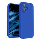 FireNova Magnetic for iPhone 17 Case, Compatible with MagSafe, [Integrated Silicone Camera Control Button] [Camera Protection] Anti-Scratch Microfiber Lining Phone Case, 6.3", Klein Blue