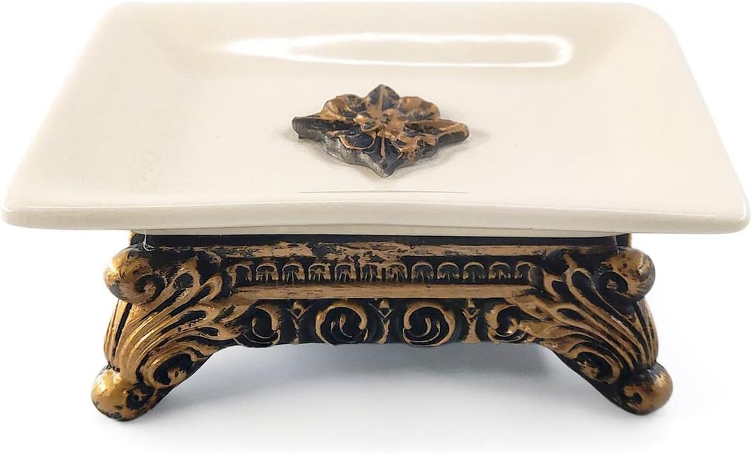 ornerx European Style Soap Dish of Bathroom Accessories