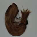 Sakuraaa Hair Toppers for Women with Thinning Hair 14inch Toppers With 6.5×6.5 Large Base Long Straight Layered Premium Synthetic Hair Pieces (chestnut brown)