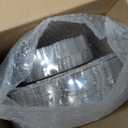 U-QE 60PCS White Plastic Plates - Pearl White Plates Disposable&Reusable - Heavy Duty Plastic Plates for Party&Wedding Including 30 Dinner Plates 10" & 30 Appetizer Plates 7"