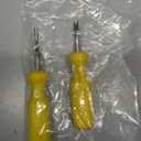 2PCS Car Terminal Removal Tool 2mm & 3mm Wire Connector Pin Release Puller Stainless Steel Pin Extractor Dismount Tool for Mechanical Repair Tool