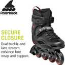 Rollerblade RB 80 Men's Urban Inline Skate, Black and Red, 11