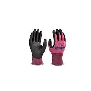JDL Work Gloves Women men Microfoam Nitrile Coated Gloves 9/L, 1 Pairs, Seamless Knit Grip Touchscreen Gardening Gloves
