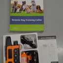 Shock Collar for Dogs, IP67 Waterproof Dog Training Collar with Remote Control, 3 Modes: Beep, Vibration, Safe Static, Rechargeable Adjustable for 15-110lbs Medium Large Dogs