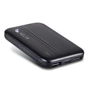 HELIX 
5,000 mAh Power Bank with Dual USB-A Ports