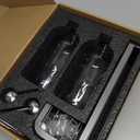 Kitchen Soap Dispenser Set with Drying Tray  16oz Glass Bottles with Stainless Steel Pumps, Sink Organizer Caddy with Brush Holder & Non-Slip Feet  All-in-One Dish & Hand Soap Station