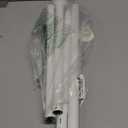 ALLZONE Shower Curtain Rod Tension No Drill, 42-83 Inches,Heavy Duty Tension Curtain Rod, Rustproof Shower Rods for Bathroom, Adjustable Spring Tension Rods for Windows,White