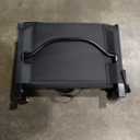 Dayacoco Stadium Seats with Back Support, Portable Bleacher Seat for Bleachers Hold up 400lbs, Wide Bleacher Seat with Shoulder Strap & Handle Perfect for Sports Events (Black, 2pcs)