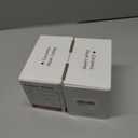 2 x OMAYKEY 100W 2 Pack Ceramic Heat Lamp Bulb Infrared Reptile Heat Emitter Heater Lamps Bulbs for Brooder Coop Chicken Lizard Bearded Dragon Turtle Snake Aquarium, No Light Emitted No Harm (ETL Listed)