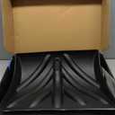 Snow Shovel Heavy Duty for Driveway with Ergonomic Handle to Use Without Back Pain for Home Garage Car - Snow Shovel with 18 Inch Blade Large Capacity and 58 Inch Long Ergonomic Handle (Black)