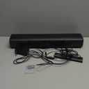 Sound Bar for Smart TV, Bass Boost and Crisp Vocals,Bluetooth Soundbar for TV/PC/Gaming/Projectors,Optical/AUX/Wall Mount,17inch